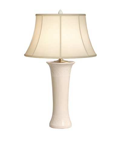 Emissary Lighting Vase Lamp, White
