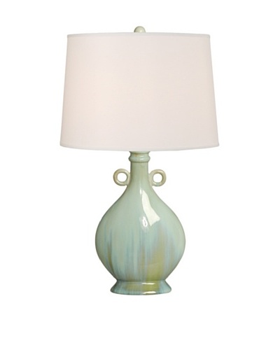 Emissary Lighting Two Rings Table Lamp, Powder Blue