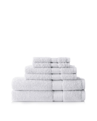 Espalma Ambassador 6-Piece Towel Set, White
