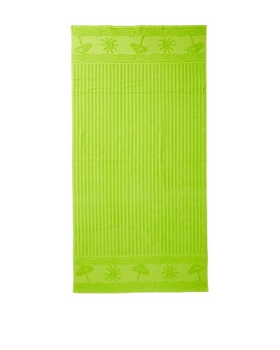 Esplama Sun/Umbrella Beach Towel, Lime