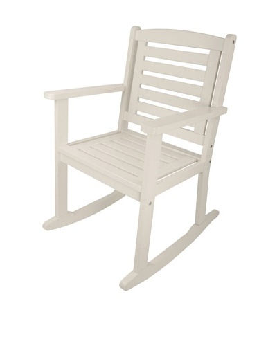 Esschert Design USA Rocking Chair, White