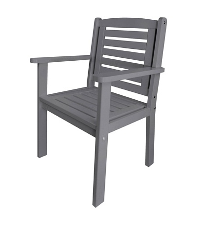 Esschert Design USA Arm Chair, Grey