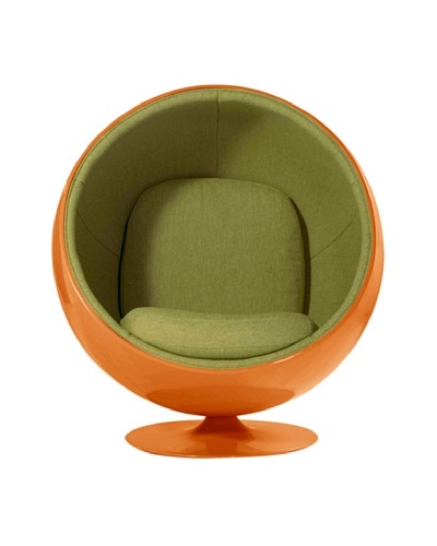 Euro Home Collection Luna Chair, Green