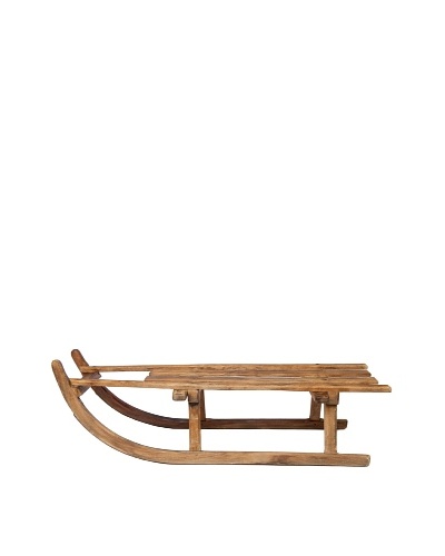Europe2You Antique Wooden Sled