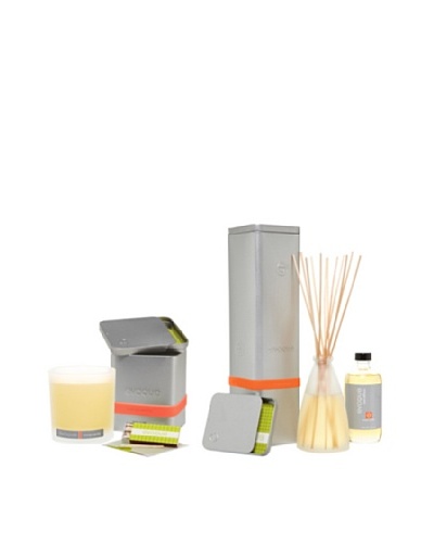 Evoque Orange Vanilla Soy Paraffin Candle and Diffuser Kit