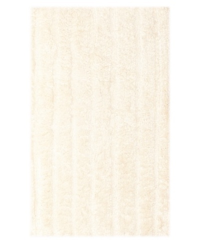 Famous International Cotton-Blend Bath Mat, Ivory, 21 x 34