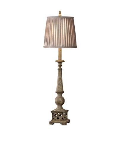 Feiss Lighting Privet Table Lamp, Stone