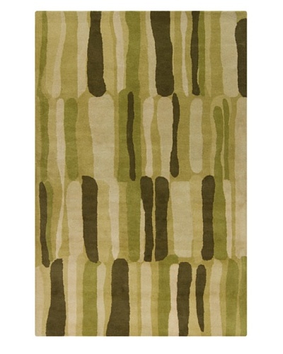 Filament Nerissa Hand-Tufted Wool Rug, Green, 5' x 7' 6