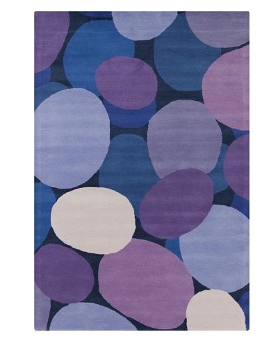 Filament Marti Rug, Purple/Blue, 5' x 7' 6'