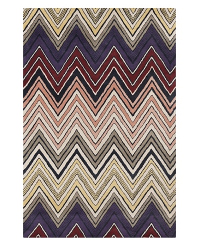 Filament Alysia Hand-Tufted Wool Rug, Multi, 5' x 7' 6