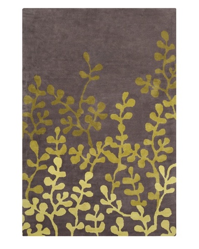 Filament Marisol Rug, Grey/Green, 5' x 7' 6