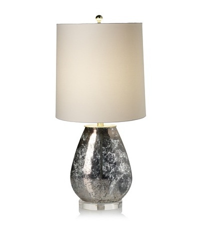 Lighting Accents Oval Mercury Glass Table Lamp