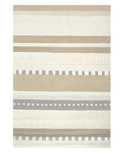 Foreign Accents Chelsea Rug, Cream/Oatmeal/Grey/Camel, 7′ 5″ x 9′ 6″