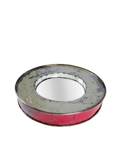 Foreign Affairs Kacat Mirror, Putty/Red