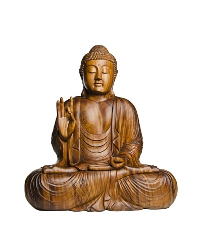 Foreign Affairs Large Meditating Buddha Statue