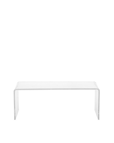 Foxhill Trading Pure Décor Acrylic Coffee Table, Clear