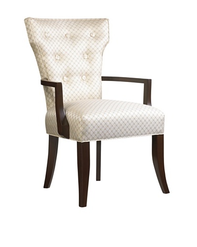 French Heritage Alma Dining Arm Chair, Antique Cherry