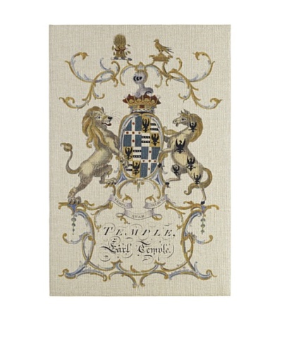 French Linen Collection Crown & Crest Tapestry