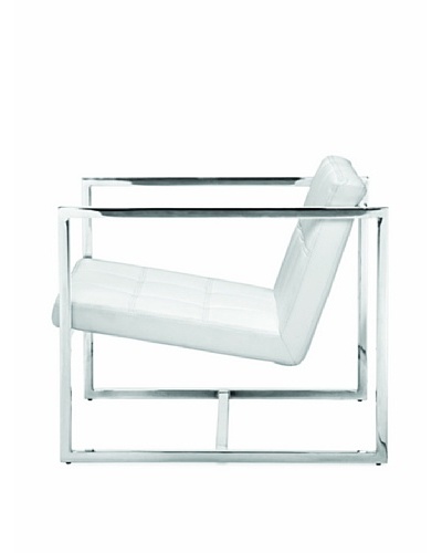 Furniture Contempo Lisa Chair, White