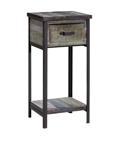 Gallerie Décor Soho Accent Table/Cabinet, BlueAs You See