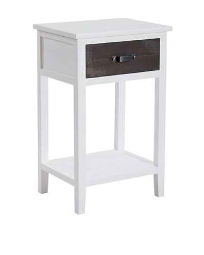 Gallerie Décor Adirondack Accent Table, White