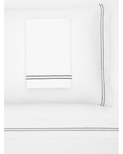 Garnier-Thiebaut Nice Sheet Set [White/Grey]