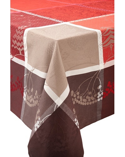 Garnier-Thiebaut Santa Klaus Tablecloth [Cerise]