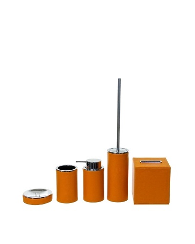 Gedy by Nameeks Vouge Bathroom Accessory Set, Orange