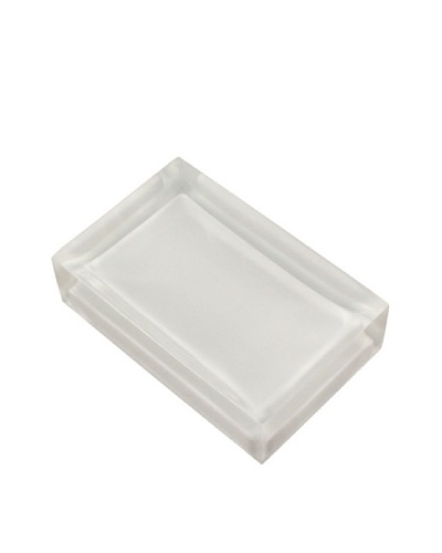 Gedy by Nameek's Decorative Soap Holder, White
