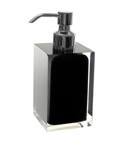 Gedy by Nameek's Square Toothbrush Holder, Black