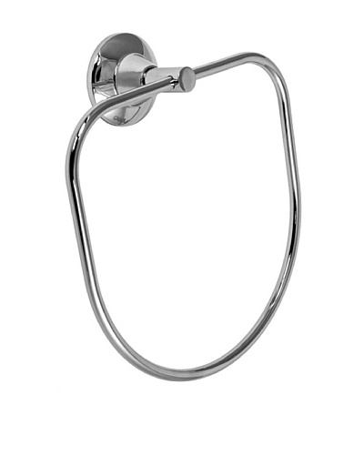 Gedy by Nameek's Ascot Collection Wall-Mountable Towel Ring, Polished ChromeAs You See