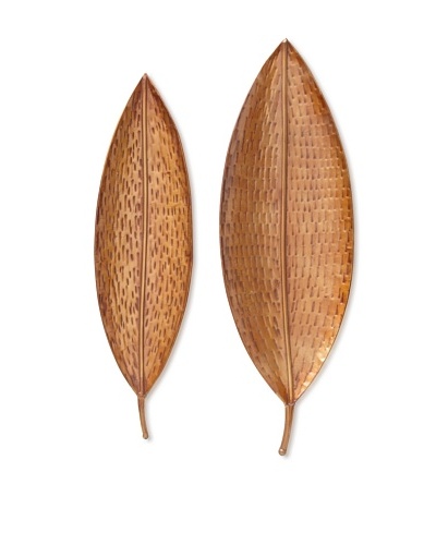 Indochine Set of 2 Sumai Leaves