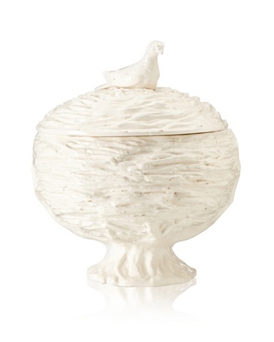 Global Views White Ceramic Nest Tureen