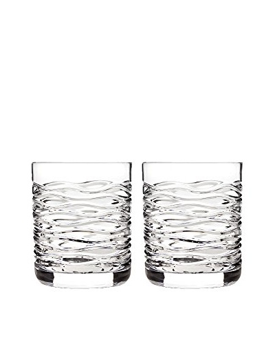 Godinger Set of 2 Dimensions Double Old Fashioned Glasses