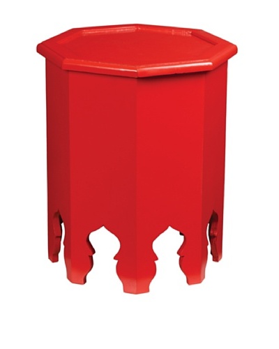 Guildmaster Weiss Side Table, Red