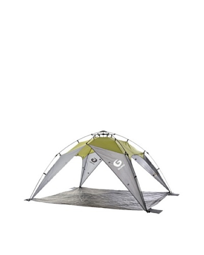 Guro Outdoor Journery Sun & Wind Shelter w/Inner Tent Extension, Green/Grey