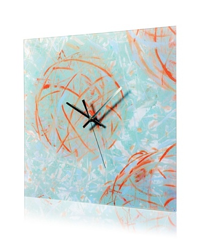 HangTime Designs Reoccurring Dreams Wall Clock, Blue