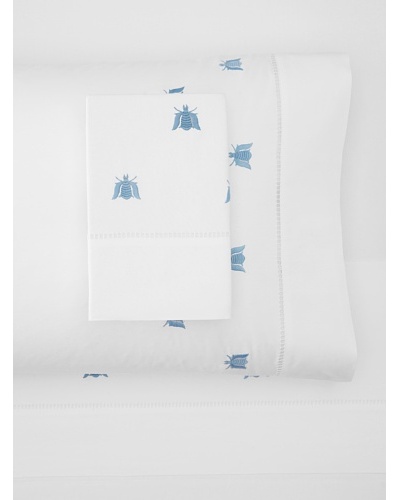 Haute Home Embroidered Bee Sheet Set