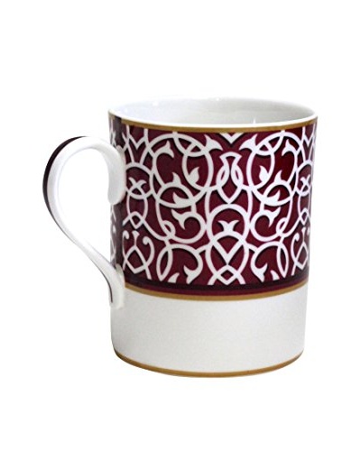 Hermès Swirled Attelage Mug, Red/White