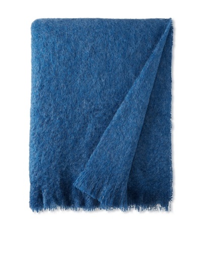 Hinterveld Holiday At Home Blue Throw, Blue
