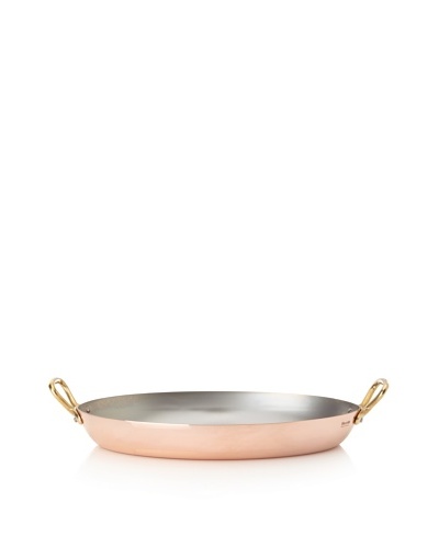 Mauviel M’héritage 12″ Oval Pan with Bronze Handle