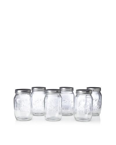 Home Essentials Preserving Essentials Set of 6 Canning Jars