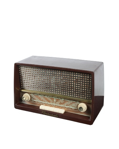 Radiobell International Radio, Brown/Gold/Cream