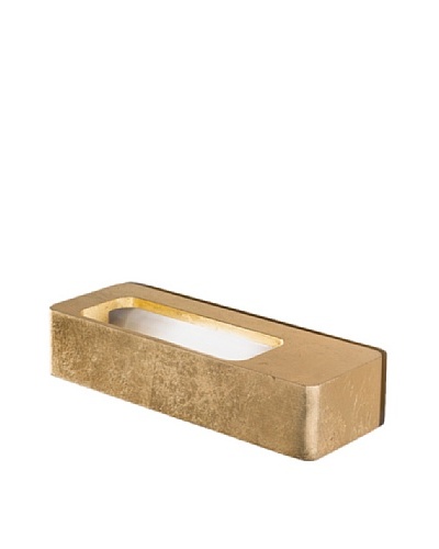Icone Lingotto Wall Sconce, Gold Leaf