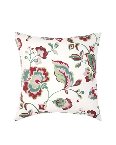 Image by Charlie Taylor Decorative Pillow, White/Multi, 20 x 20