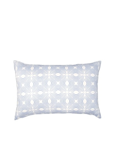 Image by Charlie Dynasty Decorative Pillow, Dream Blue/Off-White, 16 x 24