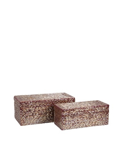 Set of 2 Pink Glimmer Boxes