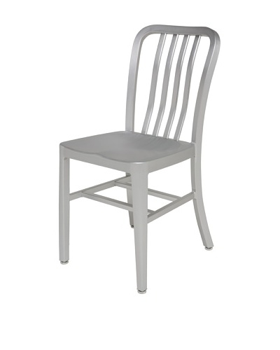 Industrial Chic Soho Chair, Aluminum