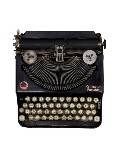 Remington Vintage Typewriter, Black