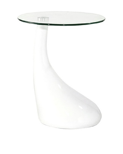 International Design USA Jupiter Coffee Table, White